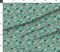Various Fabrics by the Yard or Fat Quarter Watercolor Horses Aqua Equestrian Farm Animal Horseback Riding Kids Pony Custom Printed Fabric by Spoonflower
